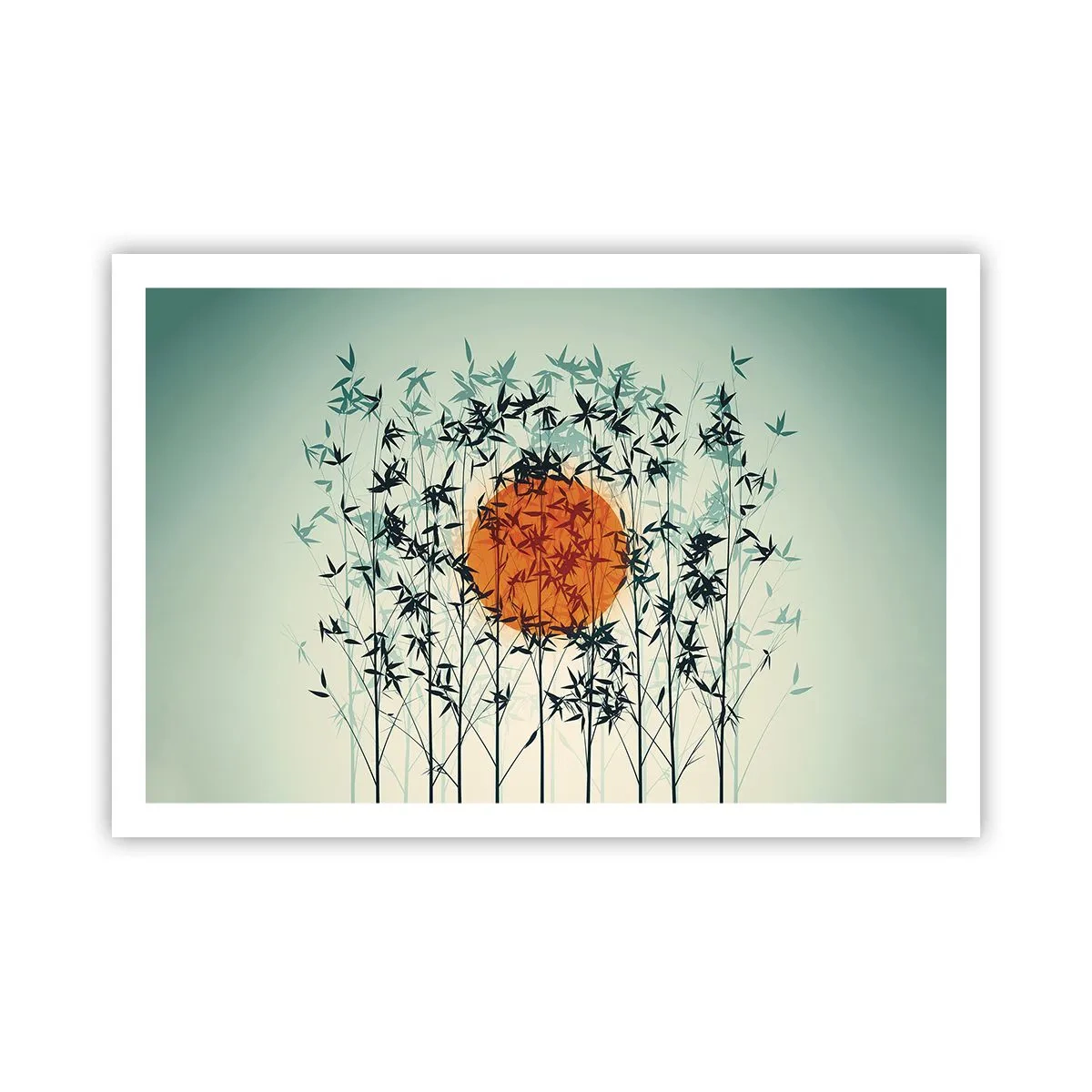 Poster - Sole giapponese - 91x61 cm