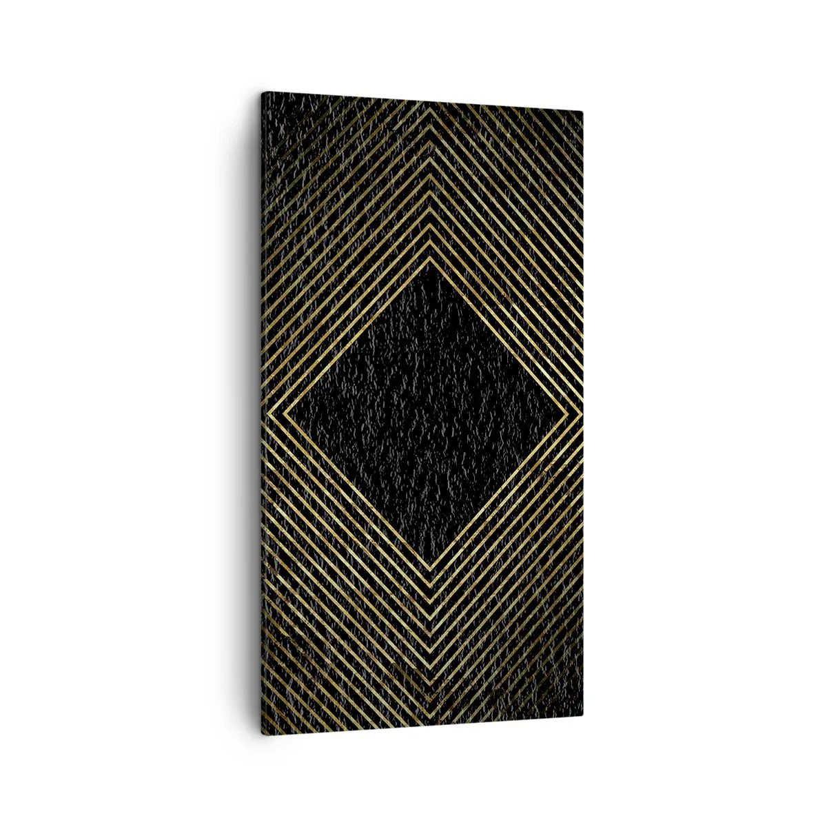 Quadro su tela - Stampe su Tela - Geometria in stile glamour - 45x80 cm