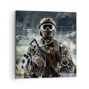 Quadro su tela - Stampe su Tela - Potenza al quadrato - 70x70 cm