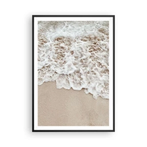 Poster in cornice nera - Torno subito - 70x100 cm