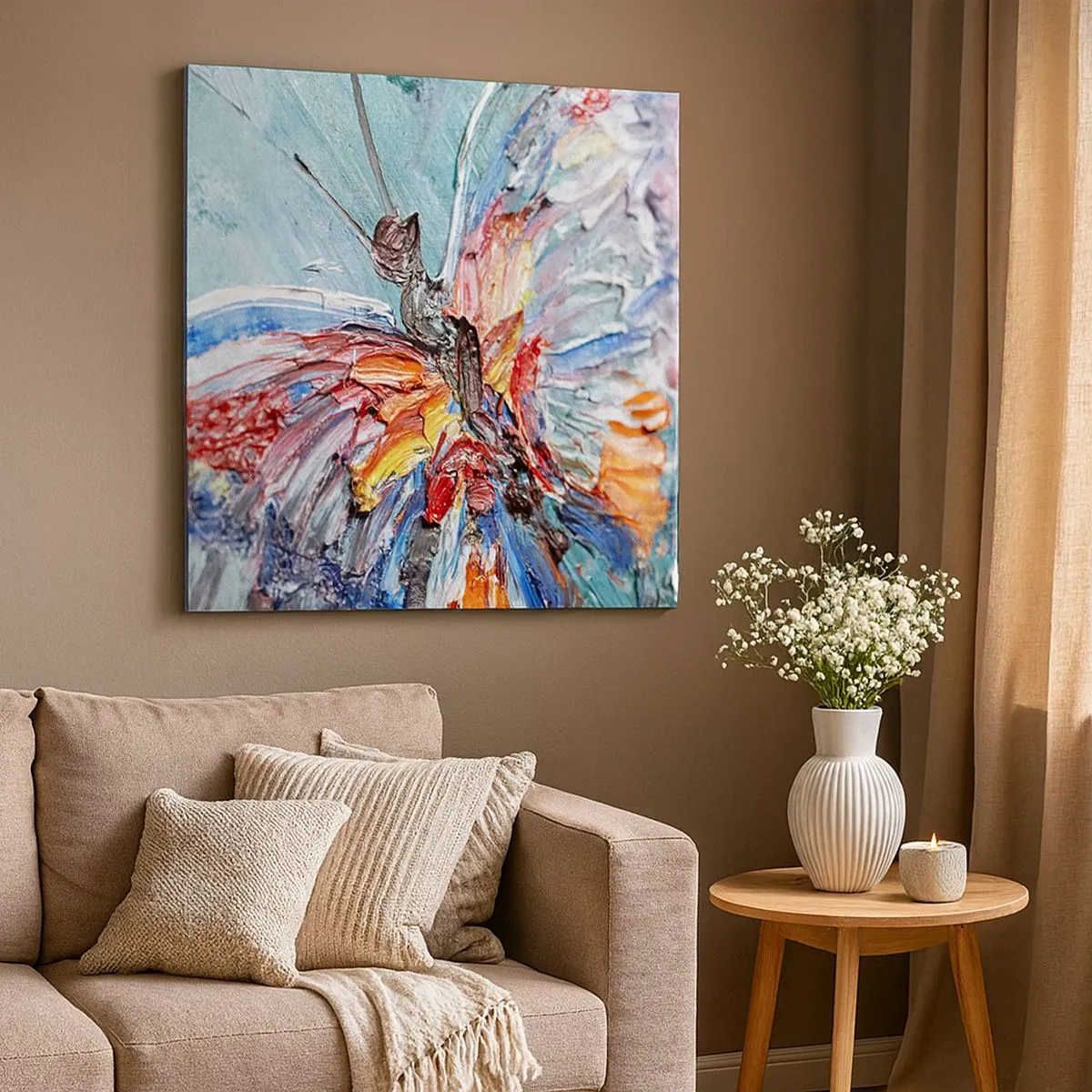 Quadro su tela - Stampe su Tela - Dipinto dalla natura - 30x30 cm