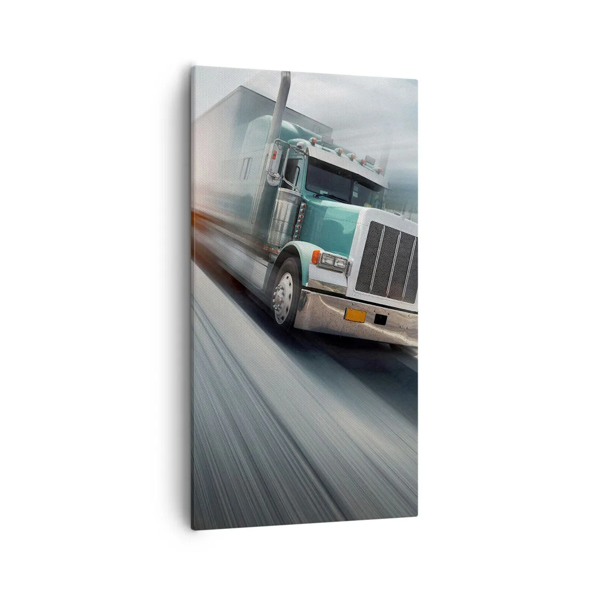 Quadro su tela - Stampe su Tela - Gigante americano in corsa - 55x100 cm