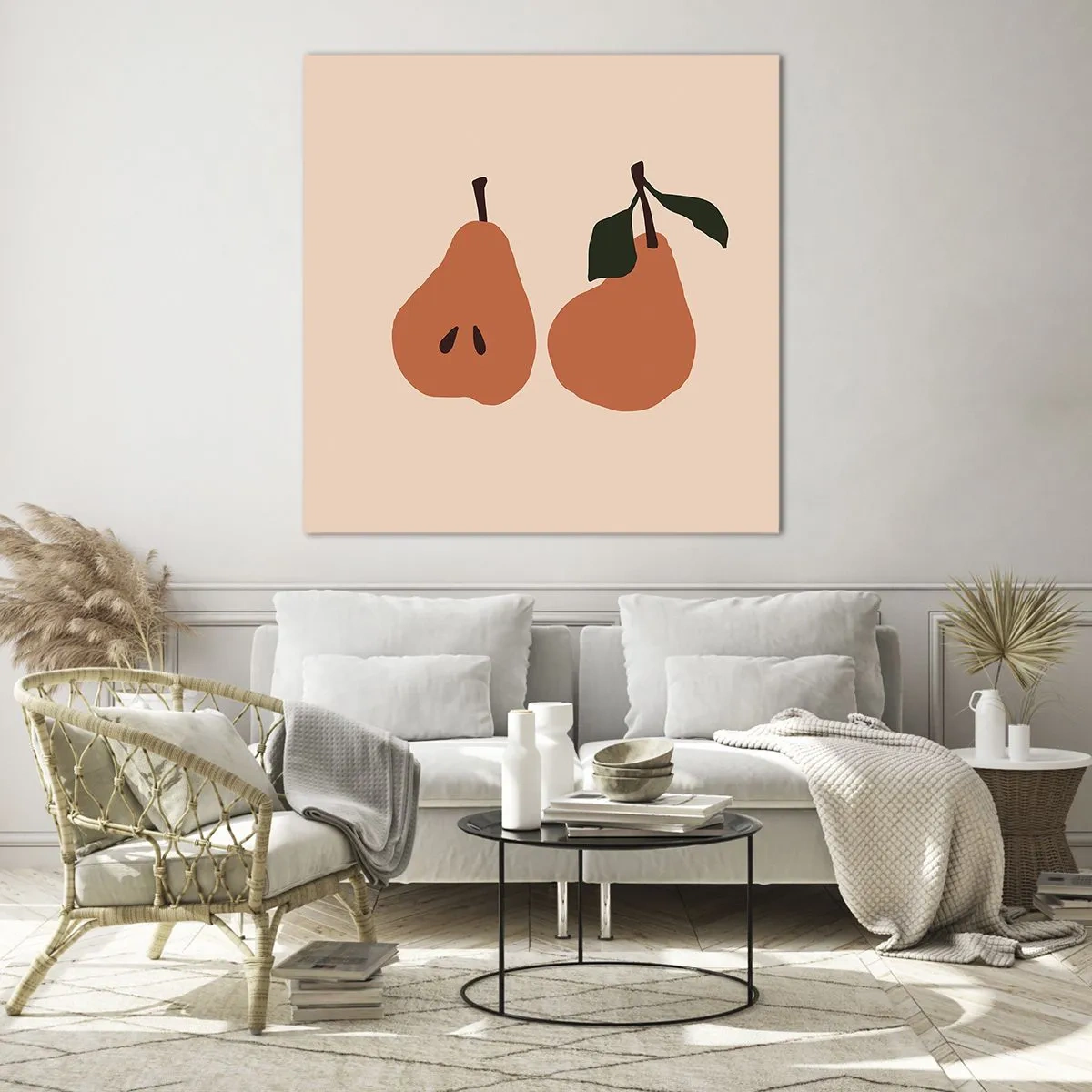 Quadro su vetro - La dolcezza stessa - 60x60 cm