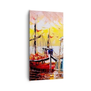 Quadro su tela - Stampe su Tela - Ritorno felice - 65x120 cm