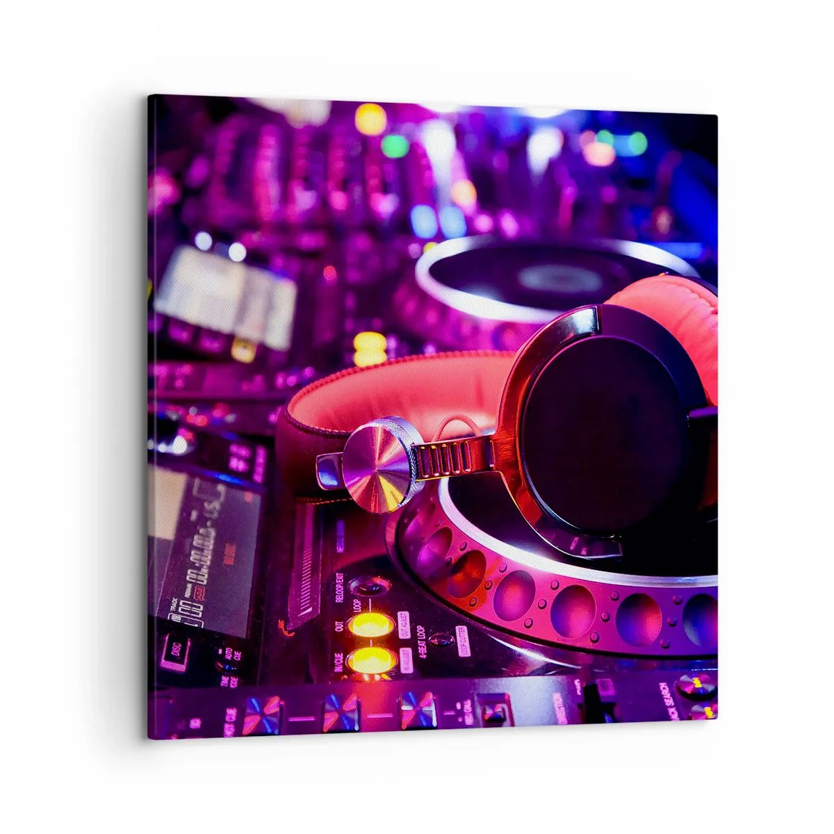 Quadro su tela - Stampe su Tela - Prima che inizi la festa - 50x50 cm