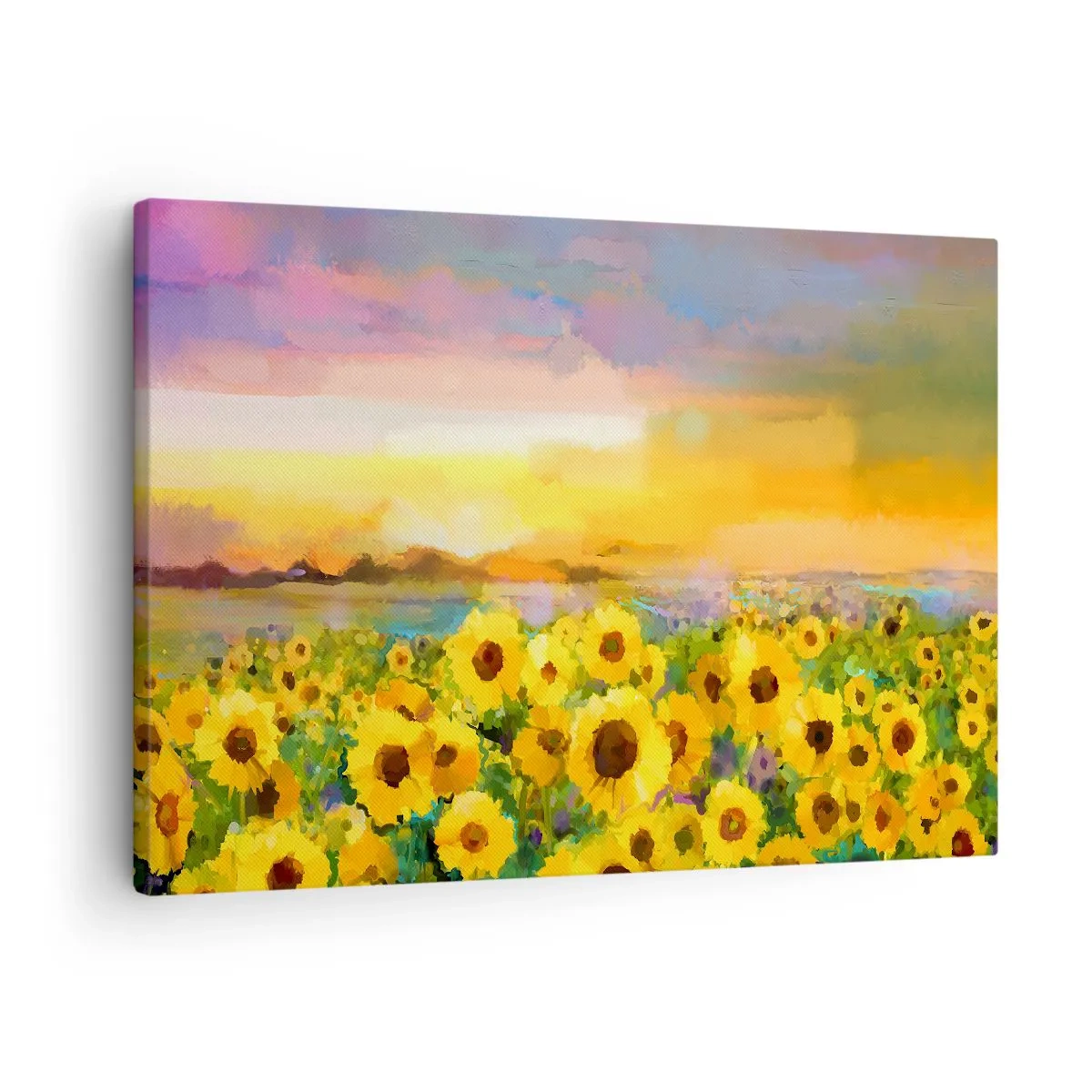 Quadro su tela - Stampe su Tela - Il sole è sceso sulla terra - 70x50 cm