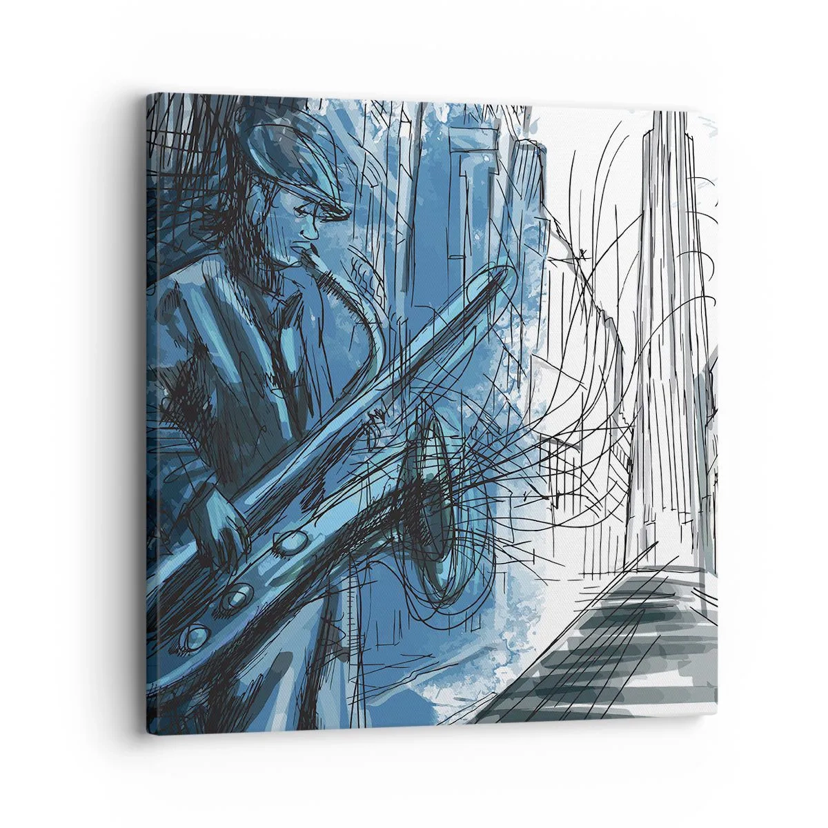 Quadro su tela - Stampe su Tela - Rapsodia urbana - 30x30 cm