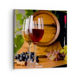 Quadro su tela - Stampe su Tela - Come presso gli antichi conoscitori - 70x70 cm