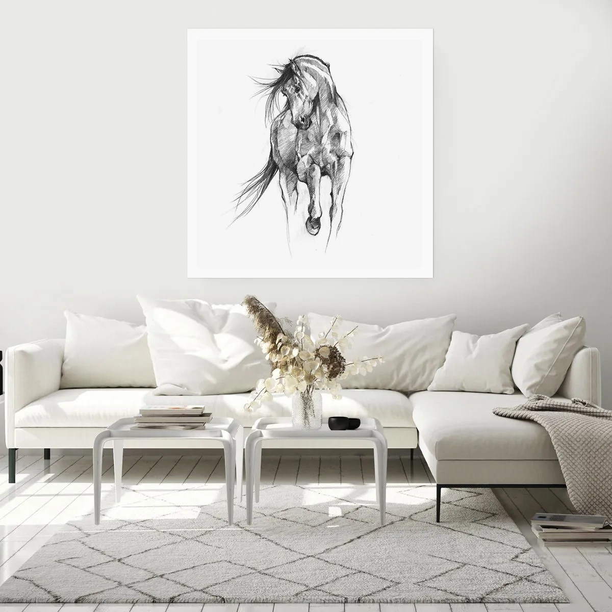 Poster - Trotto aggraziato - 40x40 cm