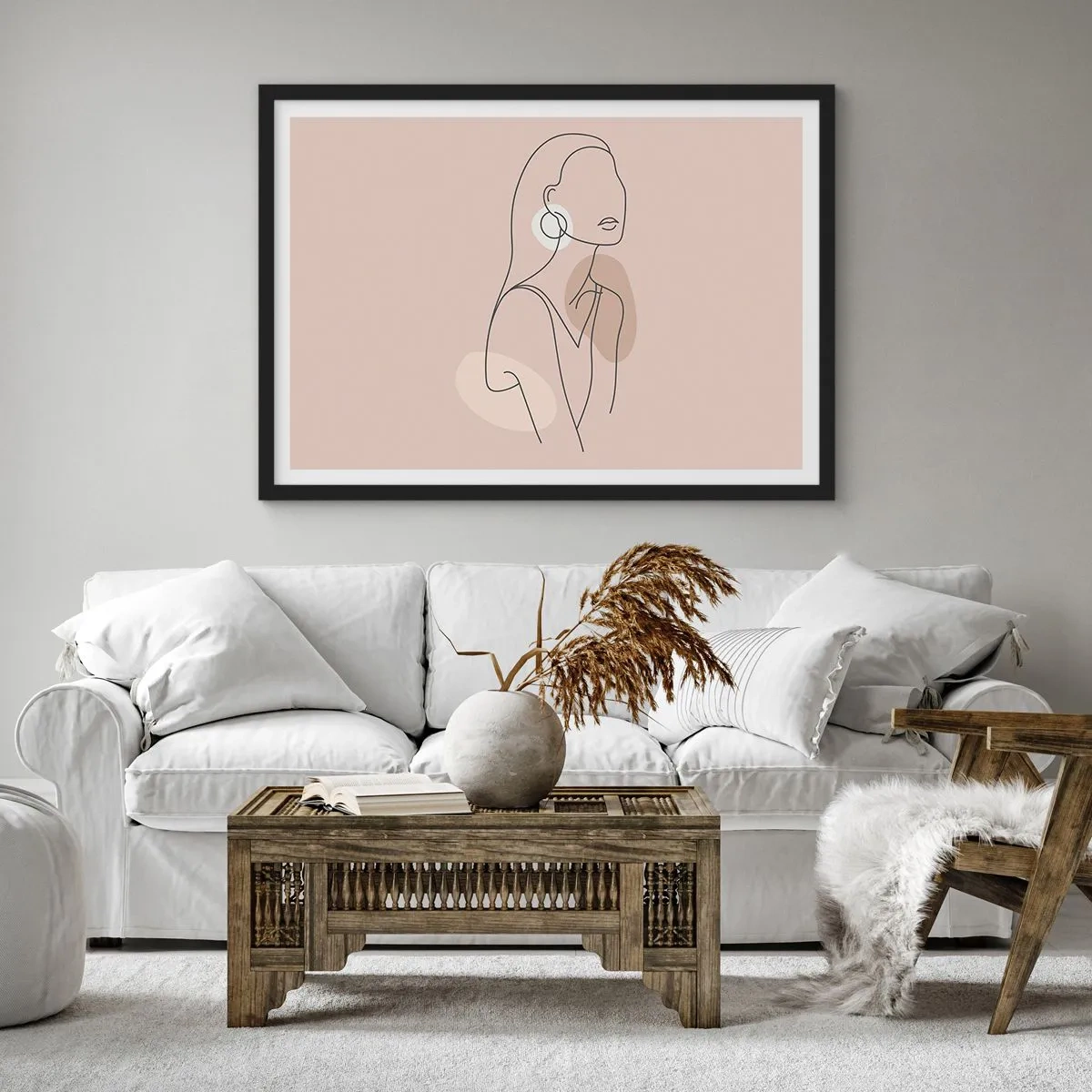 Poster in cornice nera - Icona di giovinezza - 50x40 cm