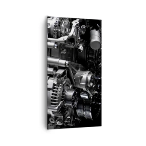 Quadro su tela - Stampe su Tela - D'acciaio, bello, forte - 65x120 cm