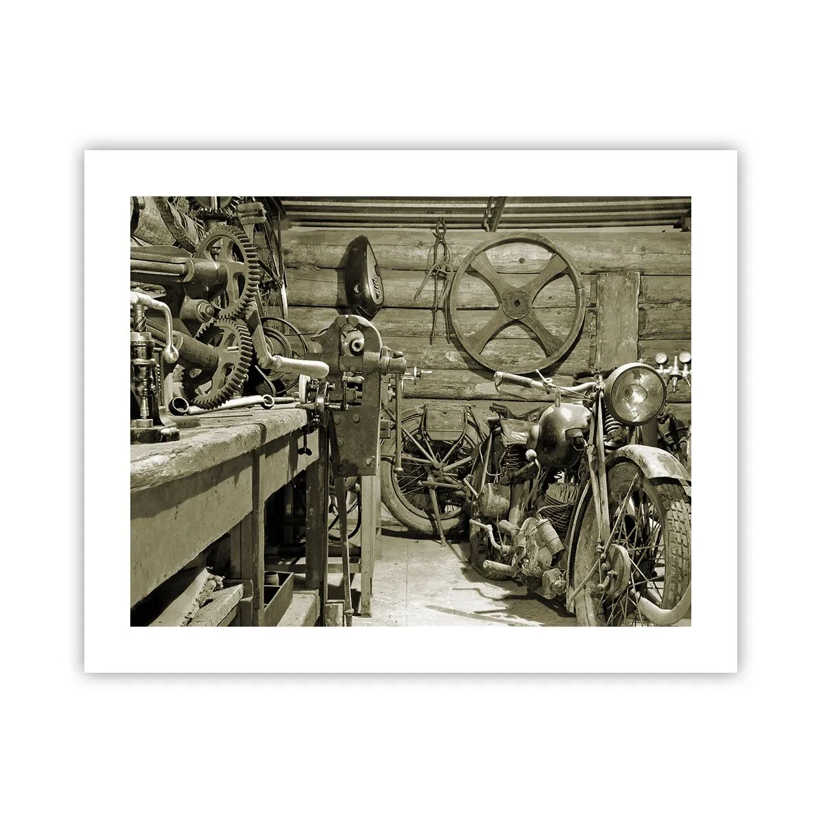 Poster - Nel capanno di zio Alfredo - 50x40 cm