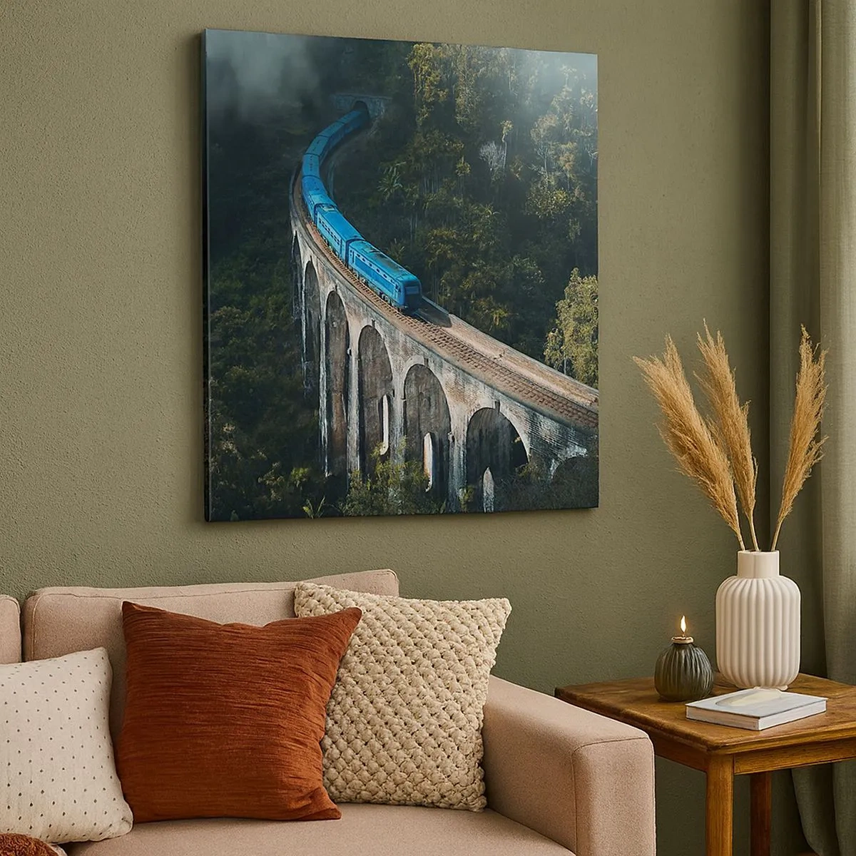 Quadro su tela - Stampe su Tela - Attrazione della natura - 30x30 cm