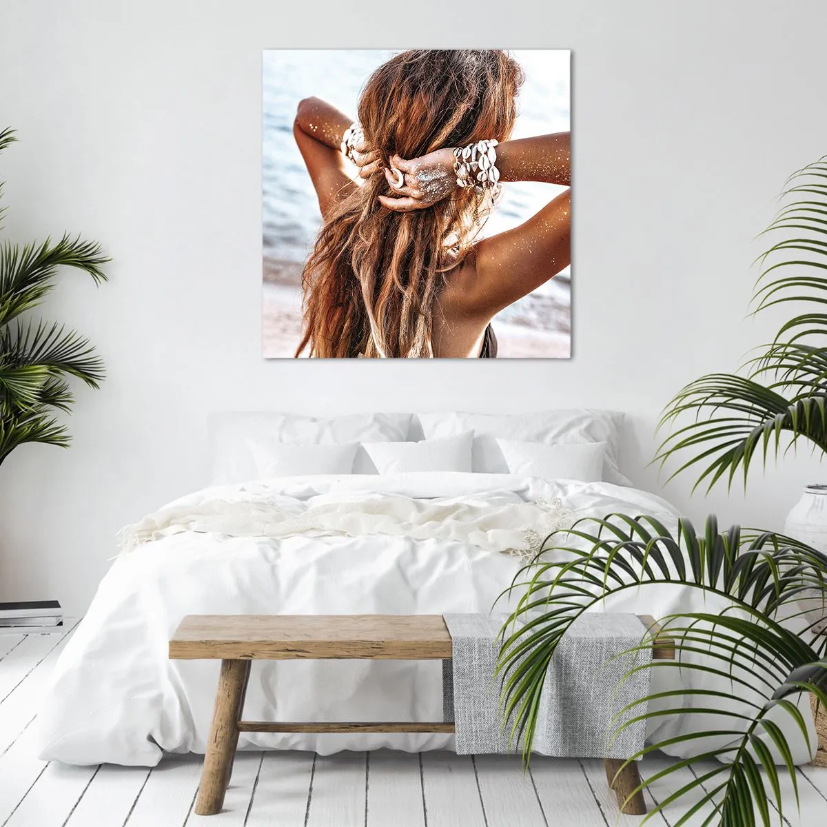 Quadro su tela - Stampe su Tela - Sorella dell'acqua e del sole - 70x70 cm