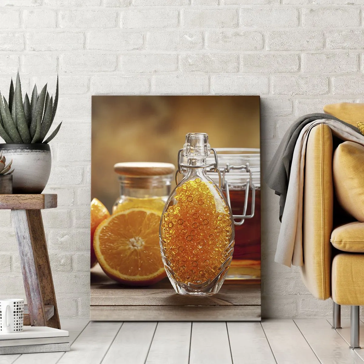 Quadro su tela - Stampe su Tela - Il gusto e l'aroma del sole - 55x100 cm