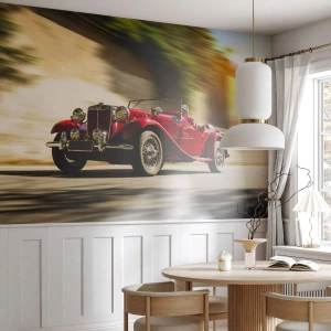 Fotomurali Autoadesivo Deluxe Sticker - Più bella della Nike di Samotracia - Auto, retrò, Cabriolet - 350x256 cm
