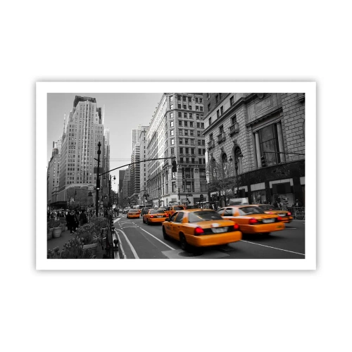 Poster - Il sole della grande città - 91x61 cm