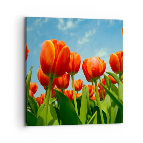 Quadro su tela - Stampe su Tela - A loro non serve nulla oltre al cielo azzurro - 70x70 cm