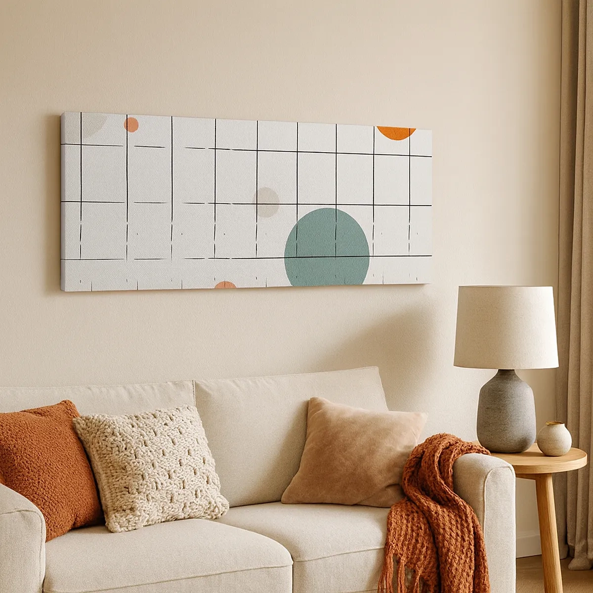 Quadro su tela - Stampe su Tela - Prigionieri. Noi o loro? - 30x30 cm