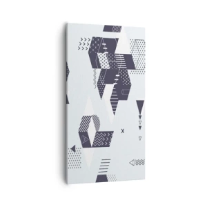 Quadro su tela - Stampe su Tela - La matematica nell'anima - 55x100 cm