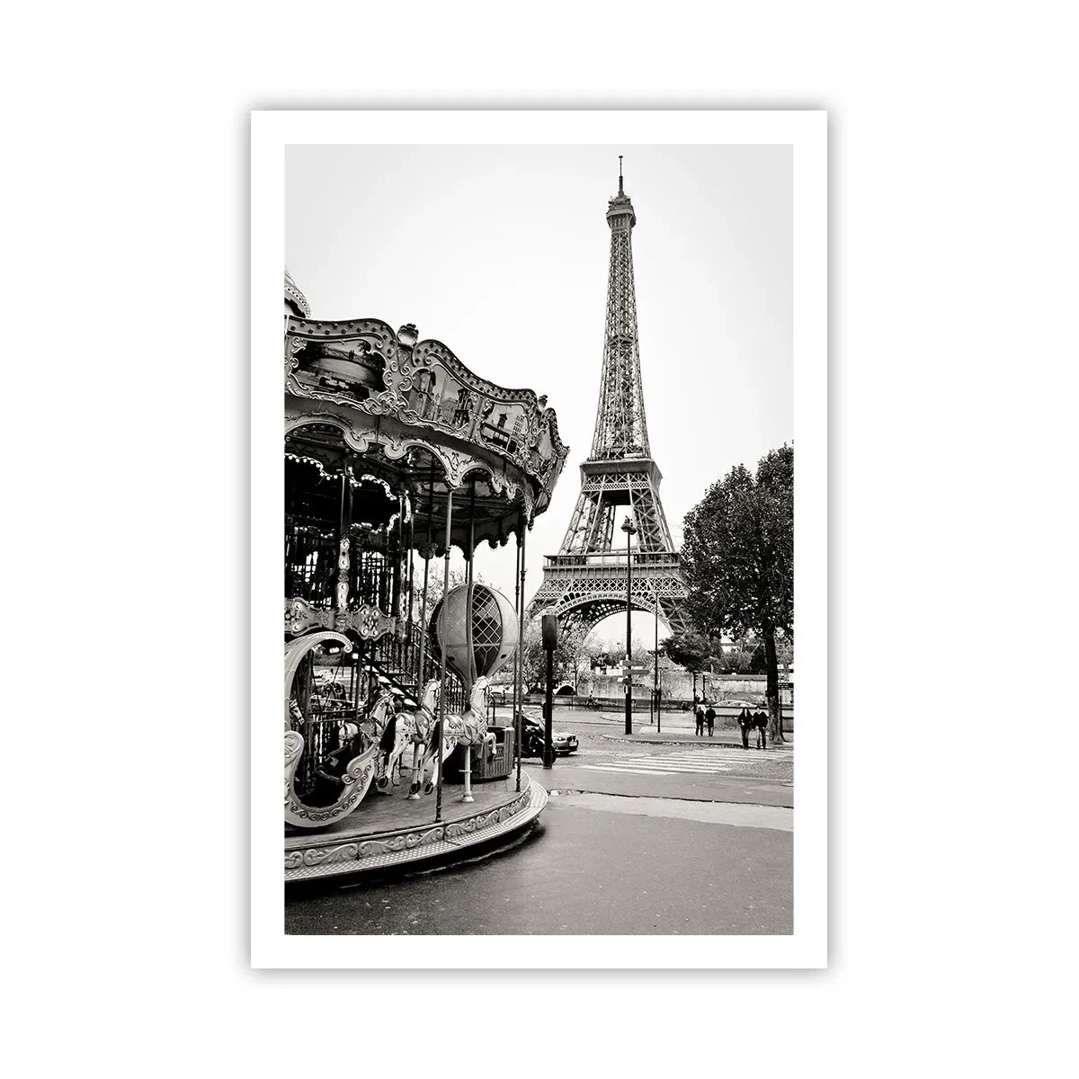 Poster - Se divertimento, solo a Parigi - 61x91 cm