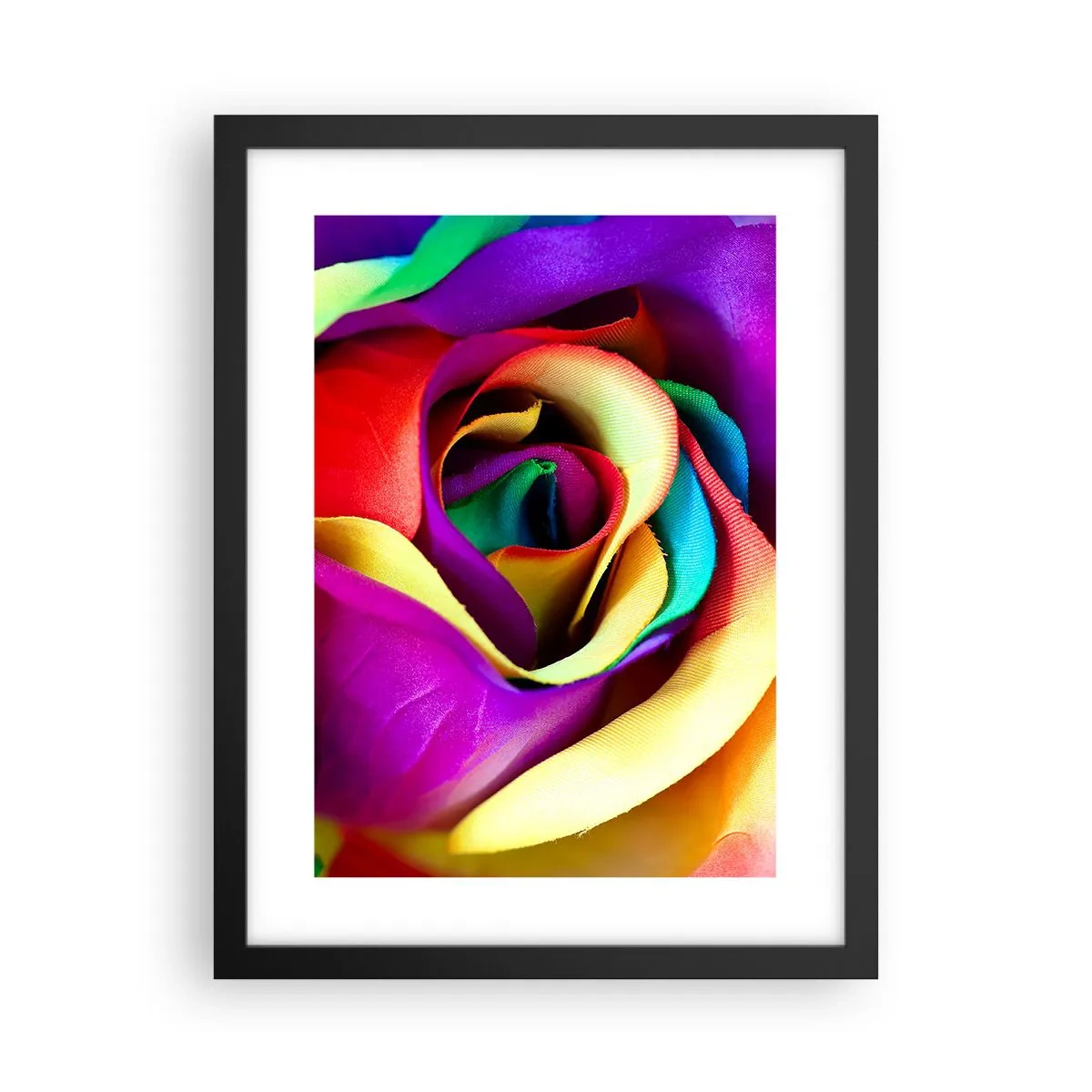 Poster in cornice nera - È impossibile - 30x40 cm