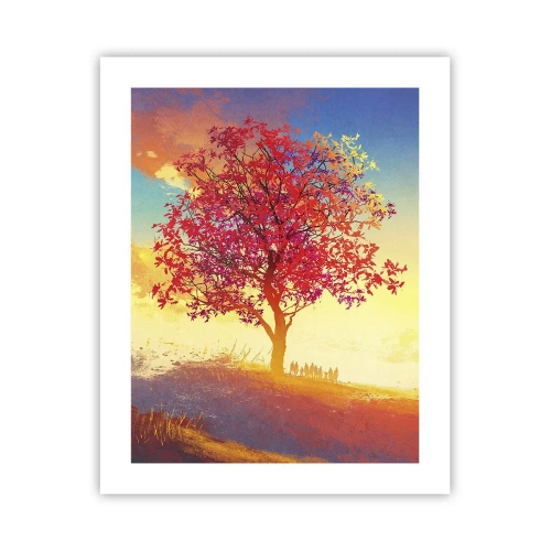 Poster - Pellegrino alla meta - 40x50 cm