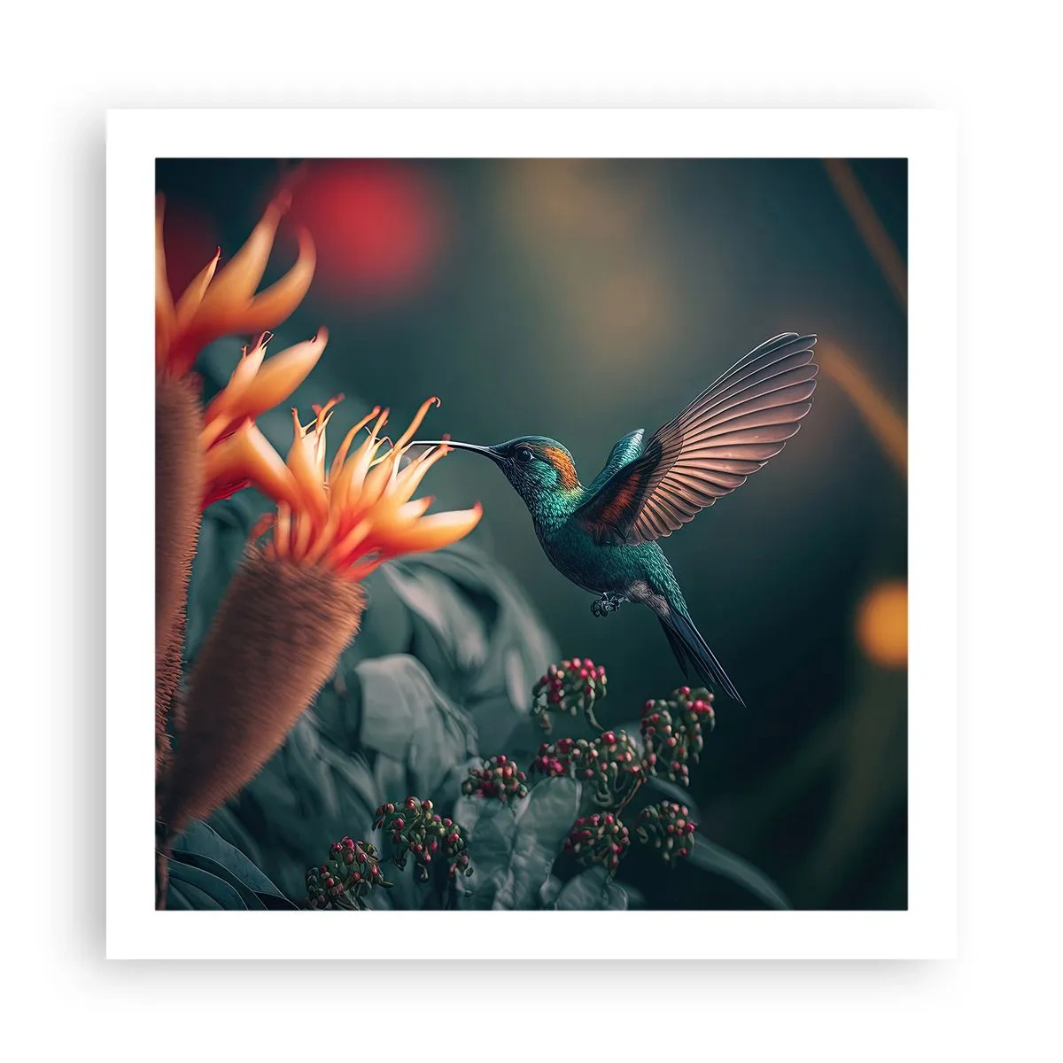 Poster - Una vita davvero a colori - 60x60 cm