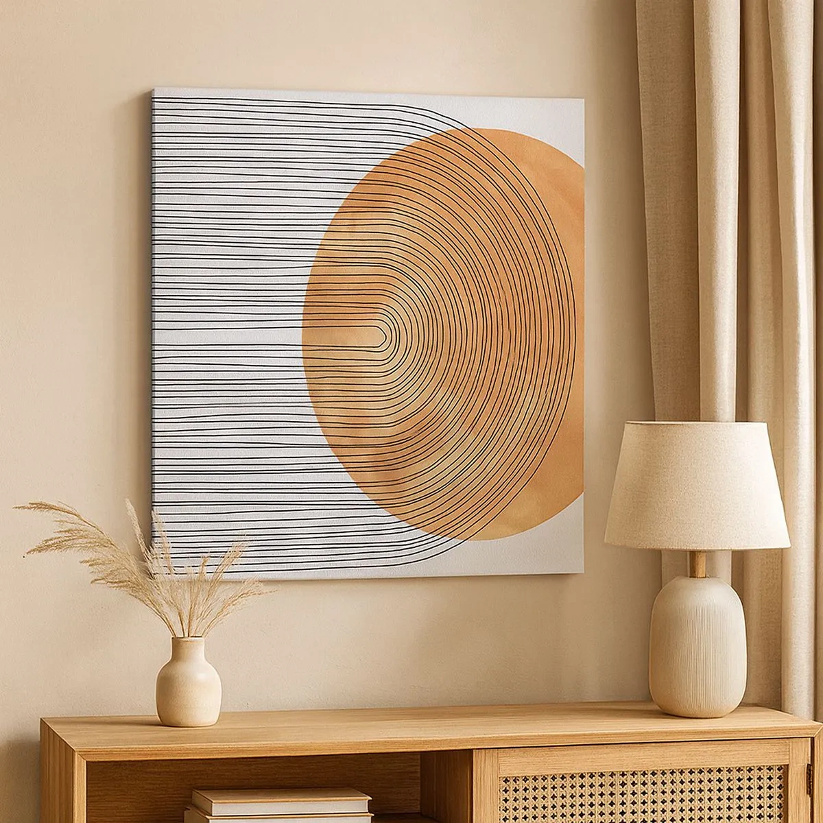 Quadro su tela - Stampe su Tela - Composizione solare - 30x30 cm