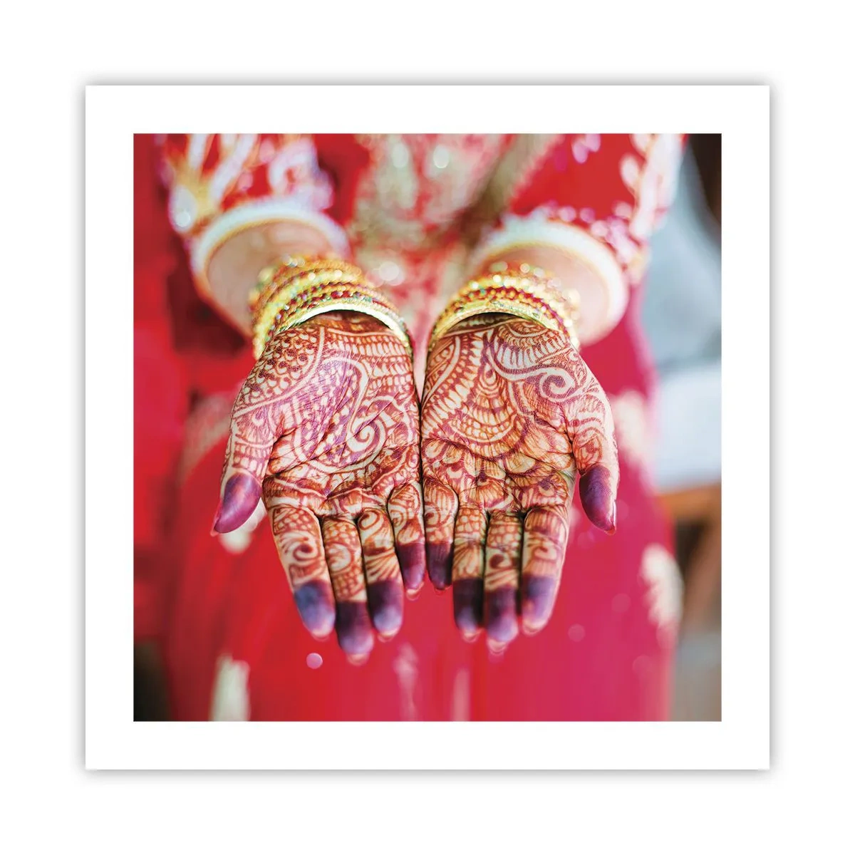 Poster - Pronta ad afferrare la fortuna - 50x50 cm