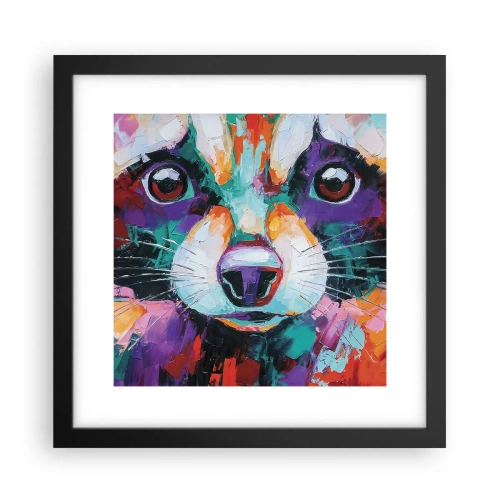 Poster in cornice nera - Solo buone emozioni - 30x30 cm