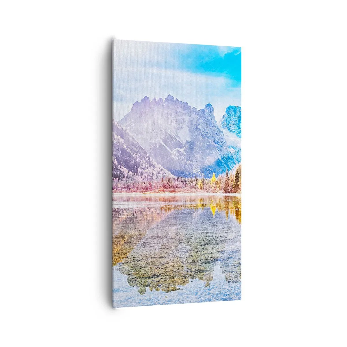 Quadro su tela - Stampe su Tela - E nei monti è già autunno - 65x120 cm