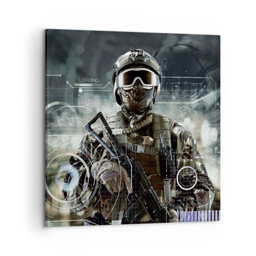 Quadro su tela - Stampe su Tela - Potenza al quadrato - 50x50 cm