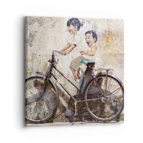 Quadro su tela - Stampe su Tela - Vero o falso? - 30x30 cm