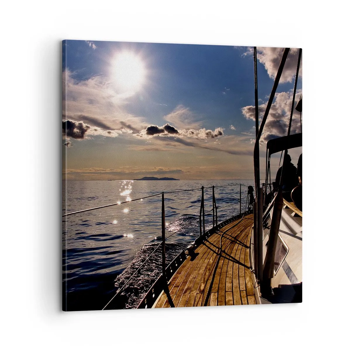 Quadro su tela - Stampe su Tela - A vele spiegate verso il sole - 60x60 cm