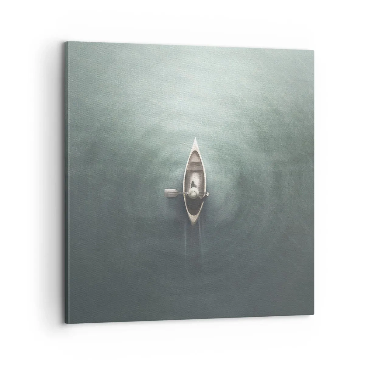 Quadro su tela - Stampe su Tela - Nel lago al chiaro di luna - 60x60 cm