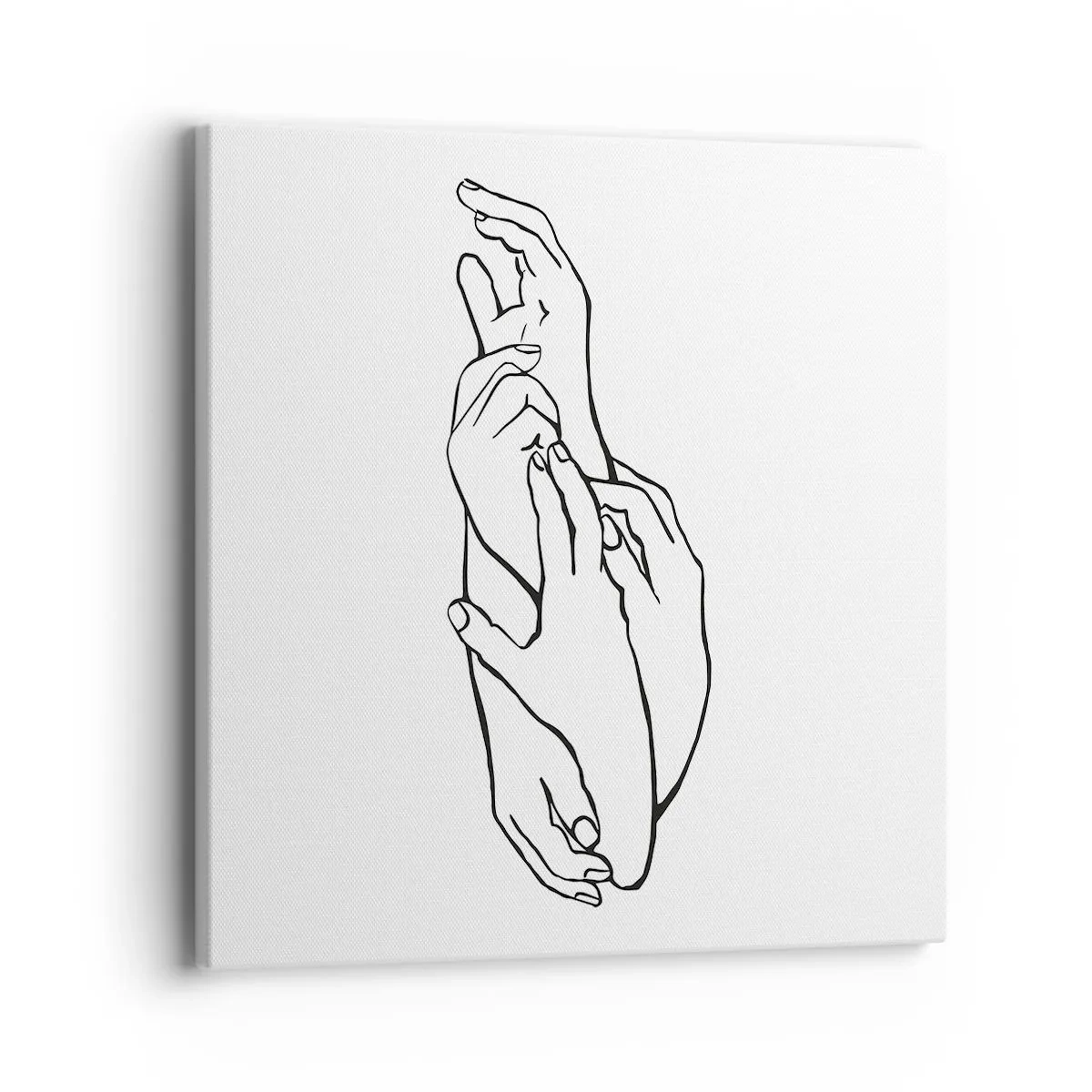 Quadro su tela - Stampe su Tela - Il tocco buono - 40x40 cm