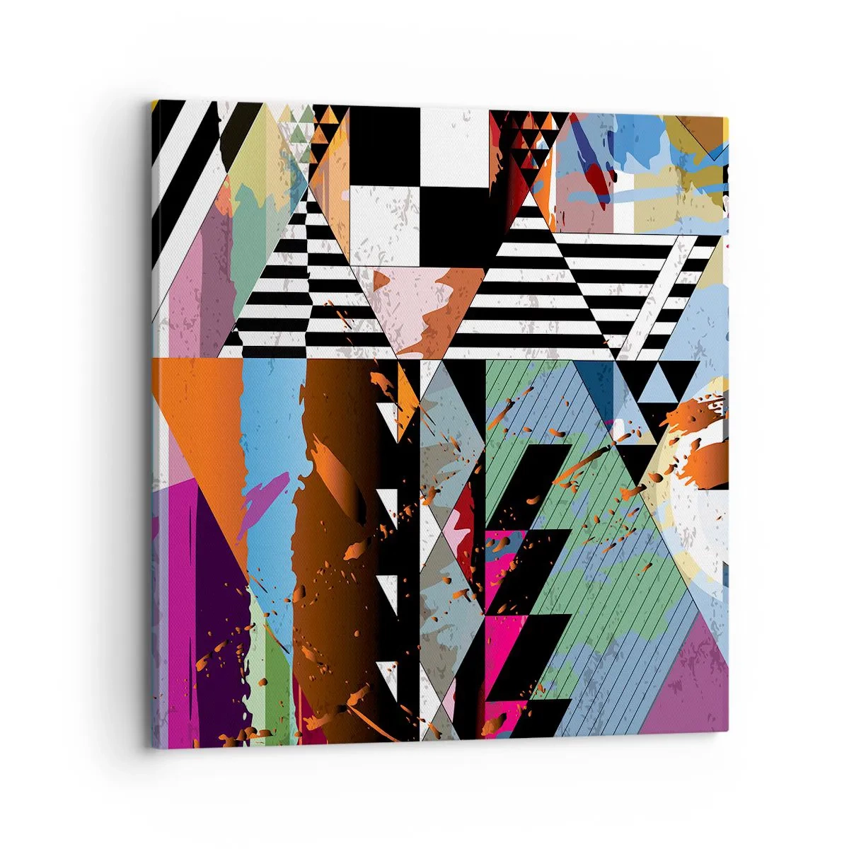 Quadro su tela - Stampe su Tela - Geometrico e organico - 70x70 cm
