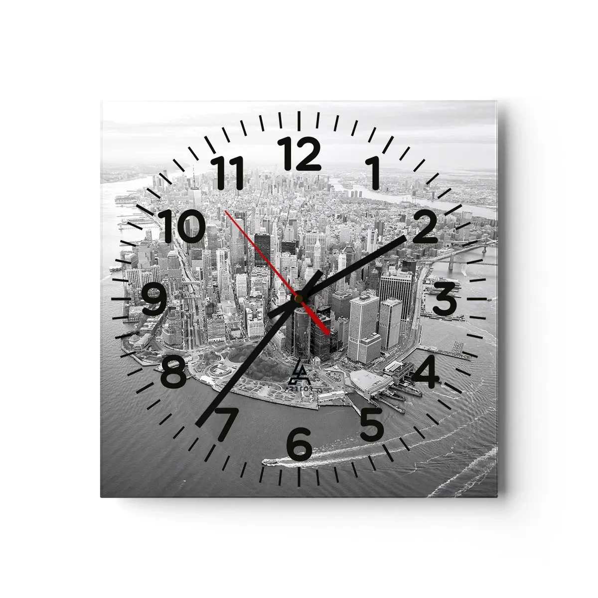 Orologio da parete - Orologio in Vetro - Come non amarla? - 40x40 cm