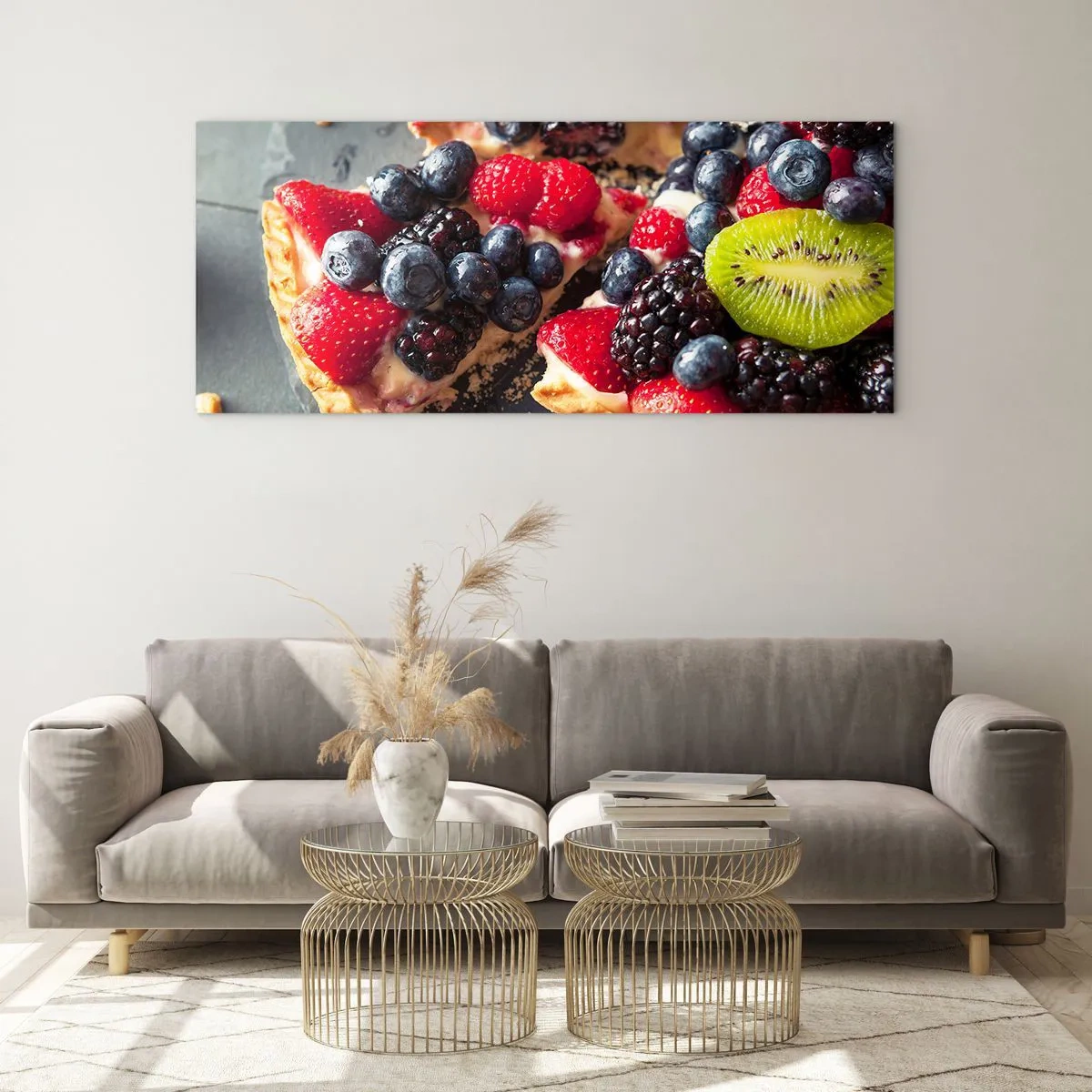 Quadro su vetro - Dolce vita! - 100x40 cm