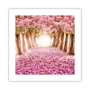 Poster - La strada verso il paradiso - 40x40 cm