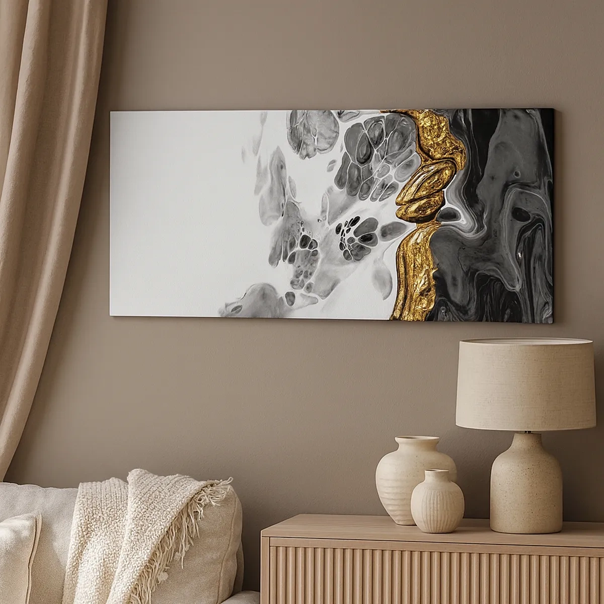 Quadro su tela - Stampe su Tela - Composizione organica - 30x30 cm