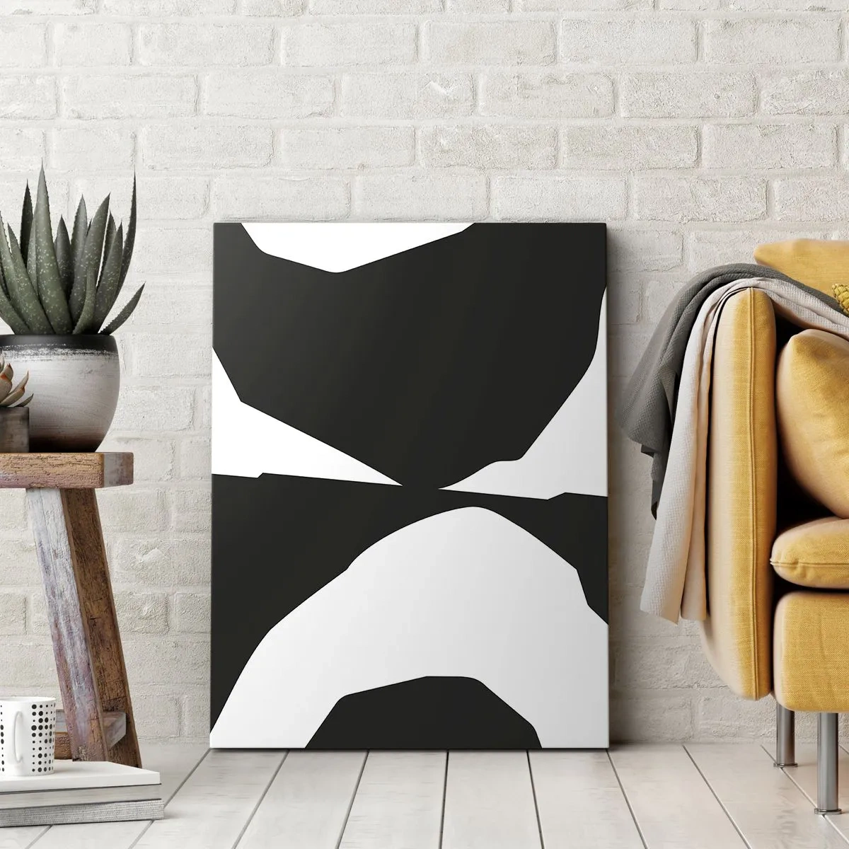 Quadro su tela - Stampe su Tela - Positivo - negativo - 45x80 cm