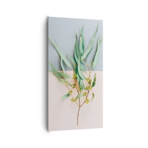 Quadro su tela - Stampe su Tela - Delicatezza pastello - 65x120 cm