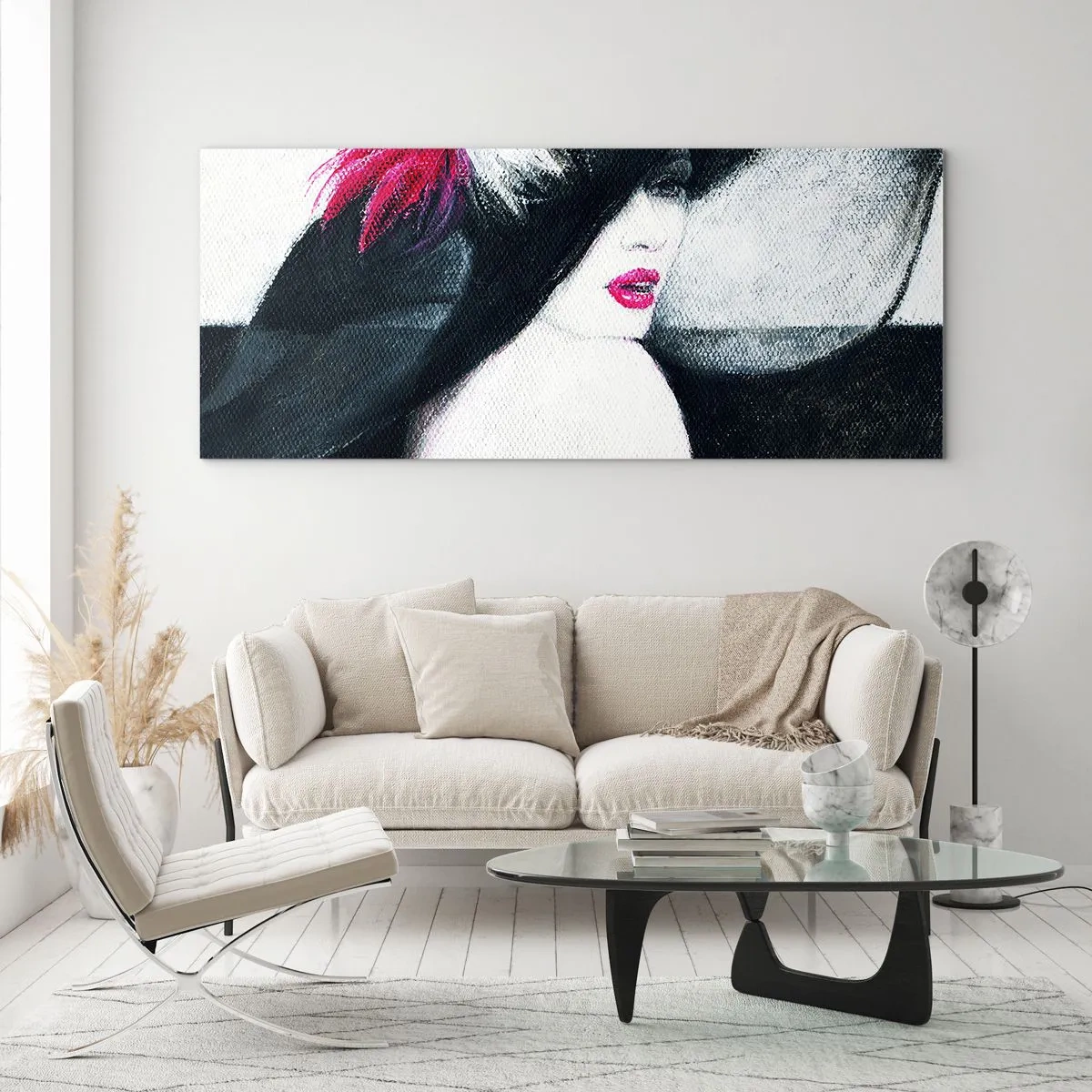 Quadro su vetro - Sempre un mistero - 100x40 cm