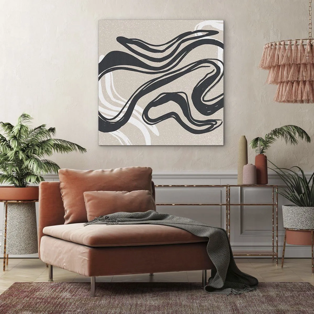 Quadro su tela - Stampe su Tela - Espressione moltiplicata - 70x70 cm