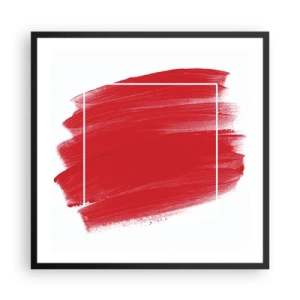 Poster in cornice nera - Fuori dagli schemi - 60x60 cm