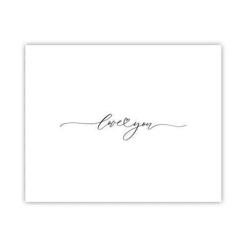 Poster - Bianco e nero - 50x40 cm