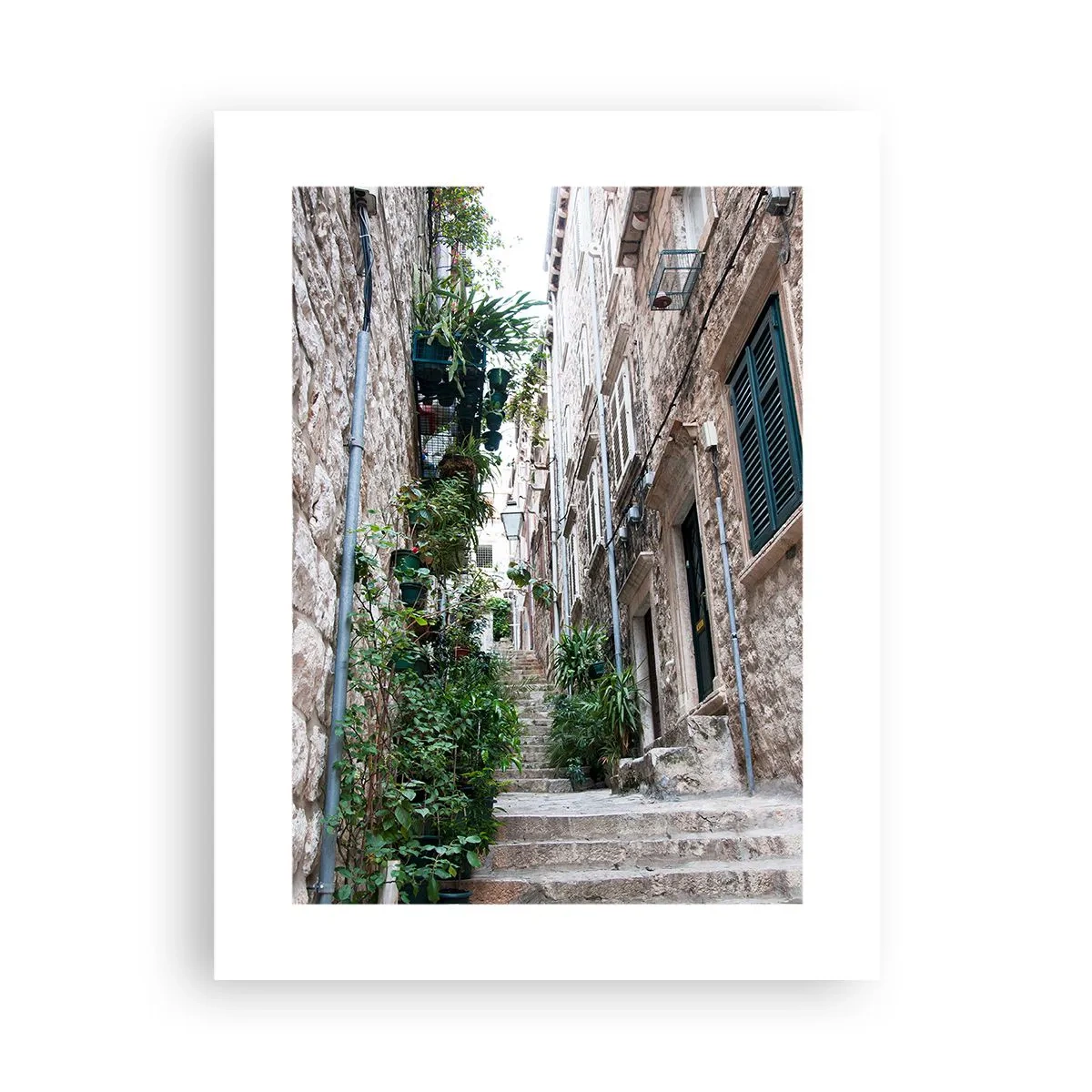 Poster - Il fascino della città vecchia - 30x40 cm