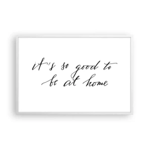 Poster in cornice bianca - Tutta la verità - 91x61 cm
